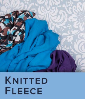 Knitted fleece